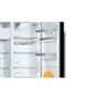 Refurbished Bosch Serie 8 KAD92HBFP 540 Litre American Fridge Freezer Black