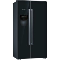Refurbished Bosch Serie 8 KAD92HBFP 540 Litre American Fridge Freezer Black