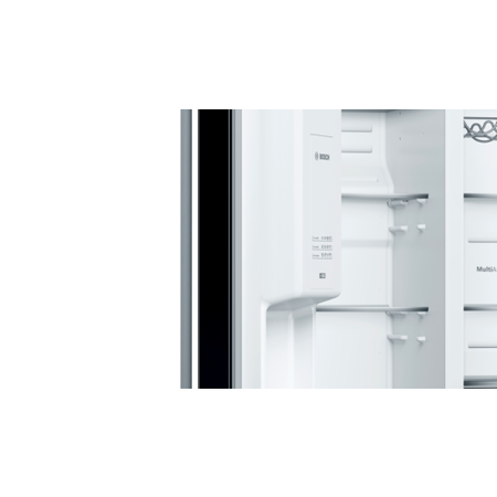 Refurbished Bosch Serie 8 KAD92HBFP 540 Litre American Fridge Freezer Black