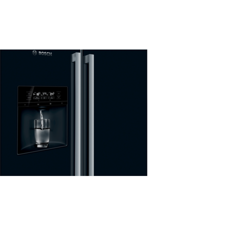 Refurbished Bosch Serie 8 KAD92HBFP 540 Litre American Fridge Freezer Black