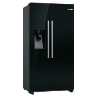 Bosch Series 6 562 Litre Side-By-Side American Fridge Freezer - Black