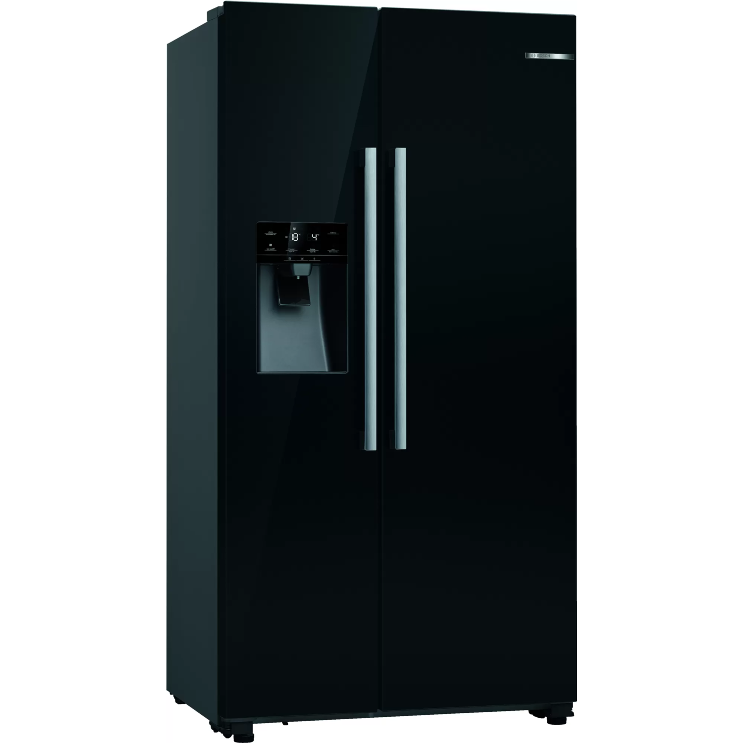 Bosch 533 Litre Side-By-Side American Fridge Freezer  - Black