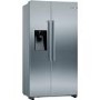 Bosch Series 6 533 Litre Side-By-Side American Fridge Freezer -  Stainless Steel 