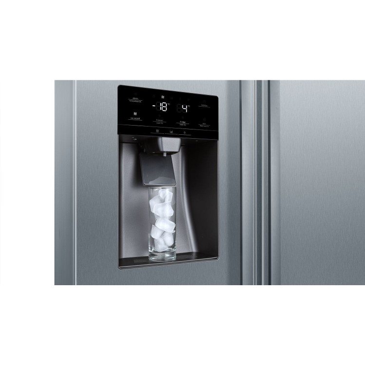 Bosch Series 6 533 Litre Side-By-Side American Fridge Freezer -  Stainless Steel 
