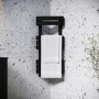 GRADE A1 - Black Corner Towel Radiator 850 x 400mm – Kahli