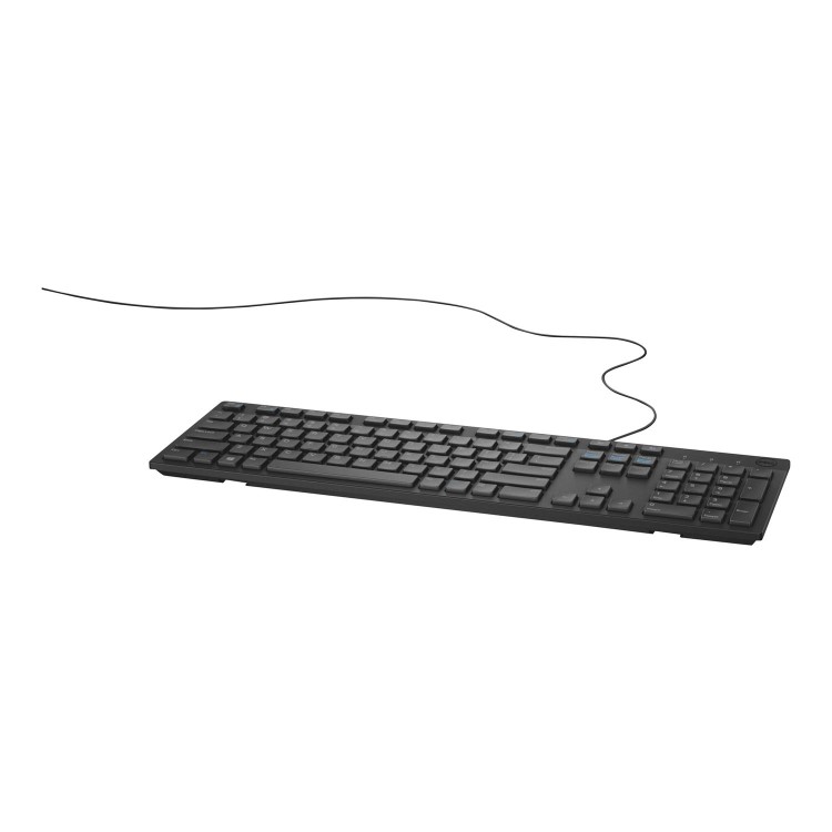 GRADE A1 - dell Multimedia Keyboard-KB216 - UK QWERTY - Black
