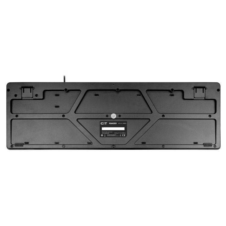 CiT KBMS-001 Wired Keyboard & Mouse Combo Black