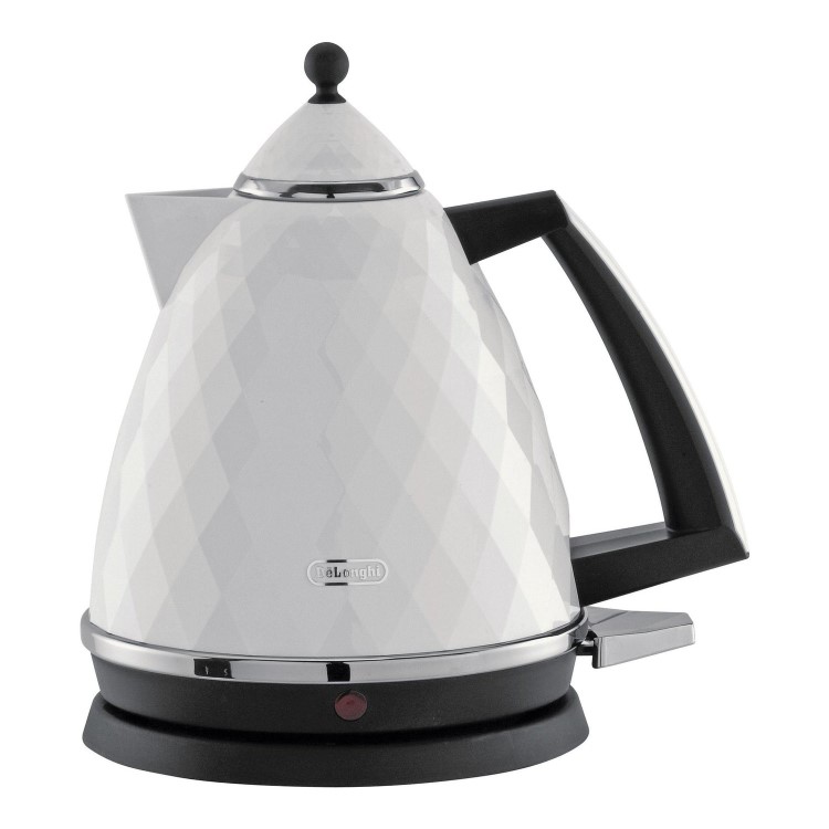 Delonghi KBJ3001.W Brillante Cordless 1.7L Kettle - White
