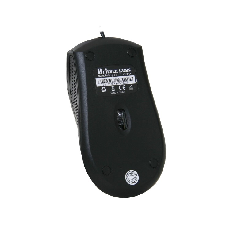 Wired Keyboard & Mouse Combo Set Black