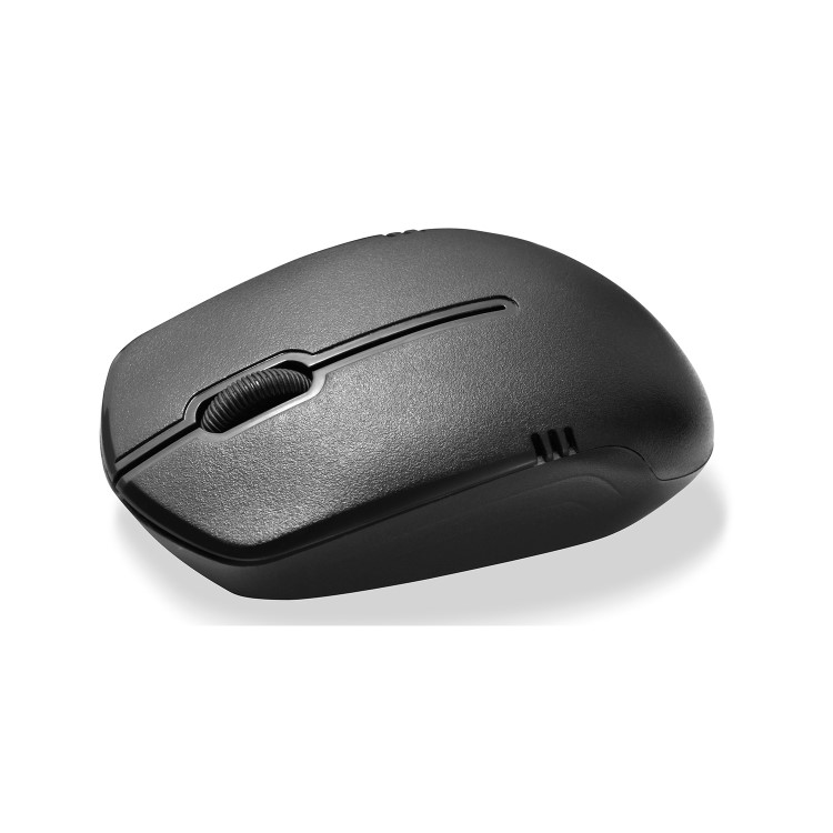 Wireless Keyboard and Mouse Combo Set - Black