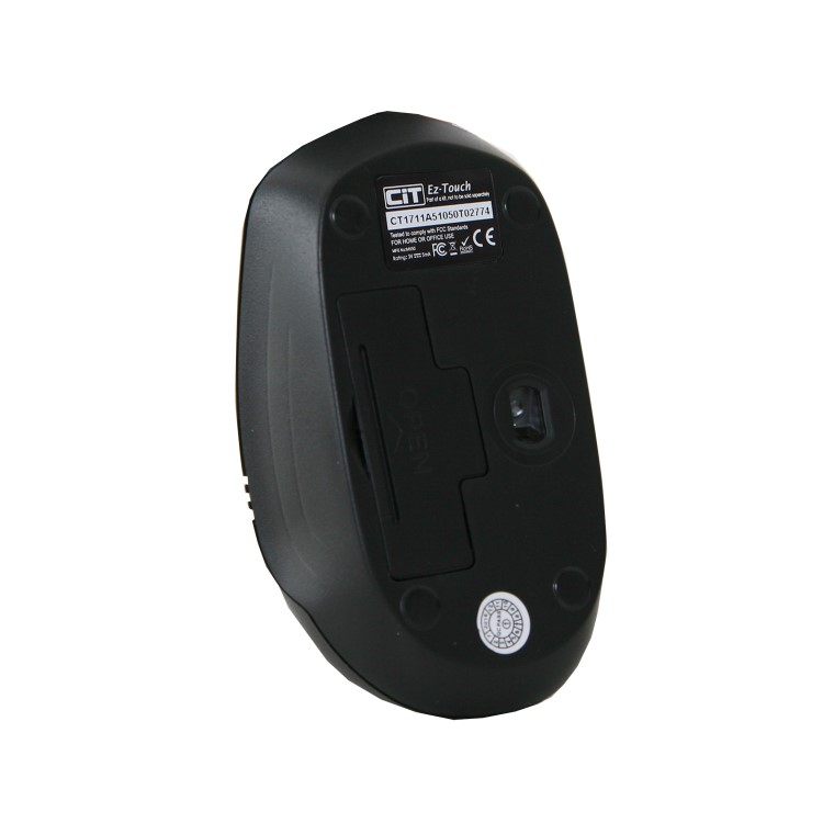 Wireless Keyboard and Mouse Combo Set - Black