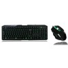 Storm Black Gaming Keyboard &amp; Mouse Kit - Green Backlight