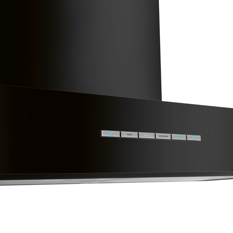 Smeg 100cm Chimney Cooker Hood - Black
