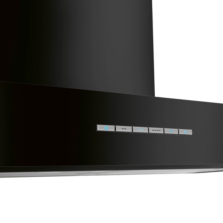 Smeg 110cm Chimney Cooker Hood - Black