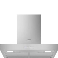 Smeg 60cm Slimline Chimney Cooker Hood - Stainless Steel