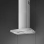 Smeg 60cm Slimline Chimney Cooker Hood - Stainless Steel