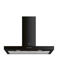 Smeg 90cm Chimney Cooker Hood - Black