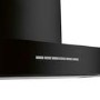 Smeg 90cm Chimney Cooker Hood - Black