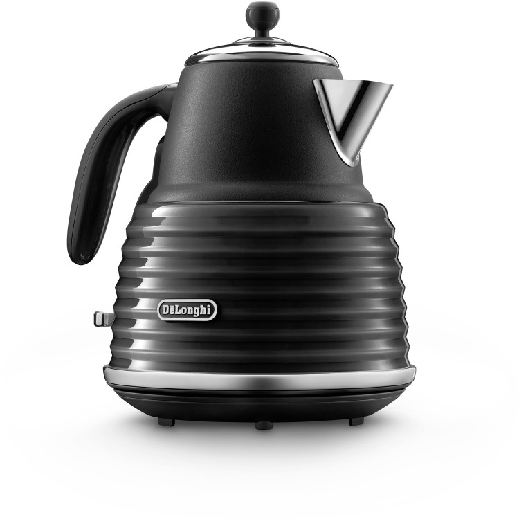 Delonghi Scolpito Kettle and Toaster Set - Black