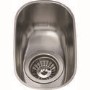 Half Bowl Undermount Chrome Stainless Steel Kitchen Sink - CDA
