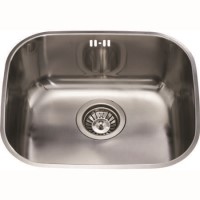 CDA KCC22SS Undermount Medium Bowl Stainless Steel Sink CDA KCC22SS Undermount Medium Bowl Stainless Steel Sink