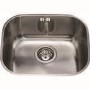 CDA KCC22SS Undermount Medium Bowl Stainless Steel Sink