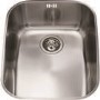 Single Bowl Undermount Chrome Stainless Steel Kitchen Sink - CDA