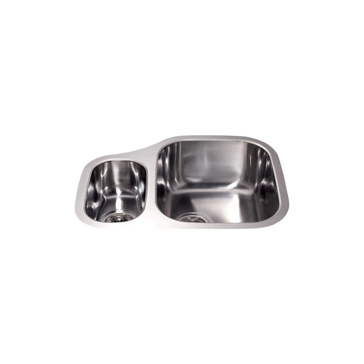 CDA 1.5 Bowl Stainless Steel Chrome Kitchen Sink