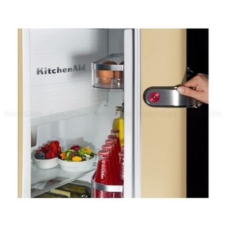Kitchen Aid KitchenAid KCFMA60150R Iconic Retro Freestanding Fridge Right Hand Hinge - Almond Cream