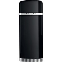 Kitchen Aid KitchenAid KCFMB60150R Iconic Retro Freestanding Fridge Right Hand Hinge - Onyx Black
