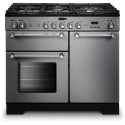 KCH100DFFSSC Rangemaster Kitchener 100cm Dual Fuel Range Cooker - Stainless Steel