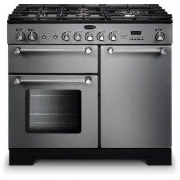 Rangemaster Kitchener 100cm Dual Fuel Range Cooker - Stainless Steel Rangemaster Kitchener 100cm Dual Fuel Range Cooker - Stainless Steel