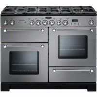 Refurbished Rangemaster Kitchener KCH110DFFSSC 110cm Dual Fuel Range Cooker Refurbished Rangemaster Kitchener KCH110DFFSSC 110cm Dual Fuel Range Cooker