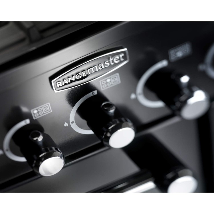 Refurbished Rangemaster Kitchener KCH110DFFSSC 110cm Dual Fuel Range Cooker
