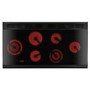 Rangemaster Kitchener 110cm Electric Range Cooker - Black