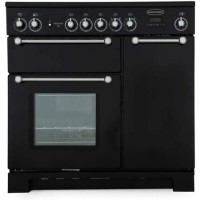 Rangemaster Kitchener 90cm Electric Range Cooker - Black Rangemaster Kitchener 90cm Electric Range Cooker - Black
