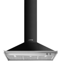 Smeg Opera 100cm Chimney Cooker Hood - Black Smeg Opera 100cm Chimney Cooker Hood - Black
