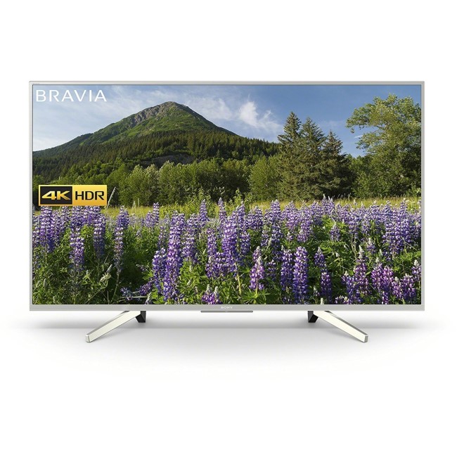 Sony Bravia KD49XF7073 49" 4K Ultra HD HDR LED Smart TV with Freeview HD - Silver