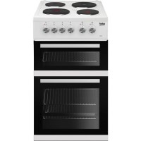 Beko KD532AW KD533AW 50 cm Twin Cavity Electric Cooker - White