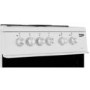 Beko KD532AW KD533AW 50 cm Twin Cavity Electric Cooker - White
