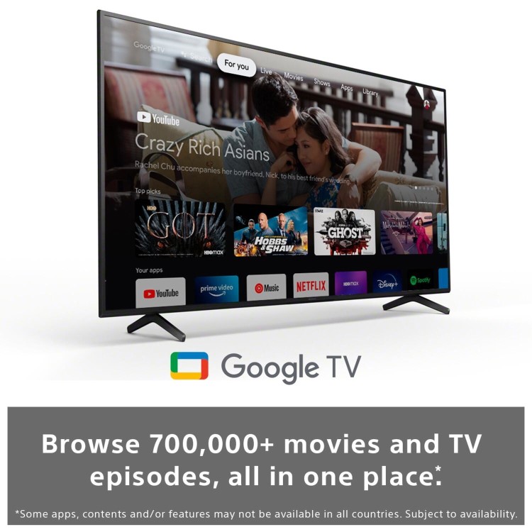 Refurbished Sony BRAVIA X81J 65" 4K Ultra HD with HDR LED Freesat HD Smart TV