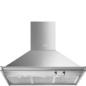 A2/KD90HXE Refurbished Smeg Opera KD90HXE 90cm Chimney Cooker Hood Stainless Steel