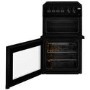 Beko 50cm Double Oven Electric Cooker - Black