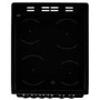 Beko 50cm Double Oven Electric Cooker - Black