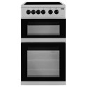 KDC5422AS Beko 50cm Double Cavity Electric Cooker - Silver