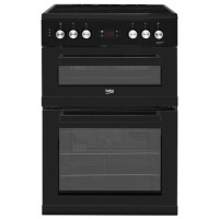 Beko 60cm Electric Cooker - Black