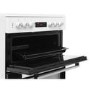 Refurbished Beko KDC653W 60cm Double Oven Electric Cooker White