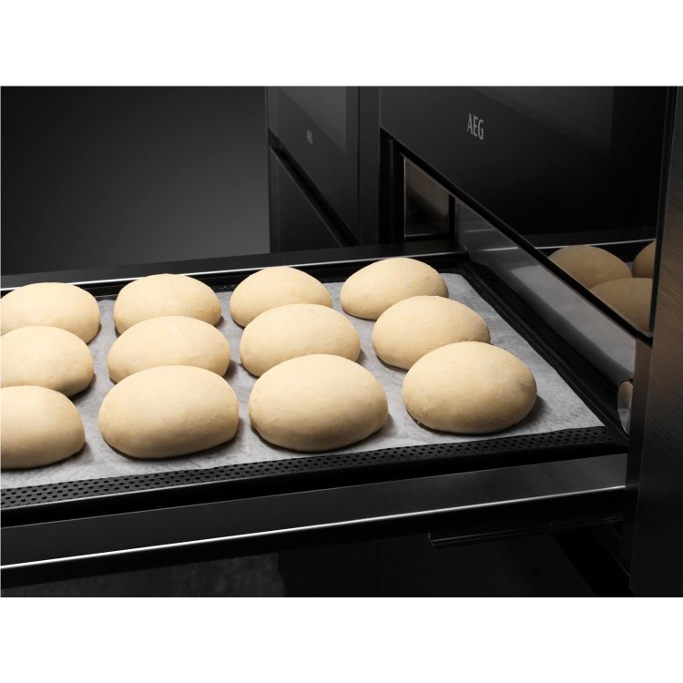 AEG 14cm High Warming Drawer - Stainless Steel