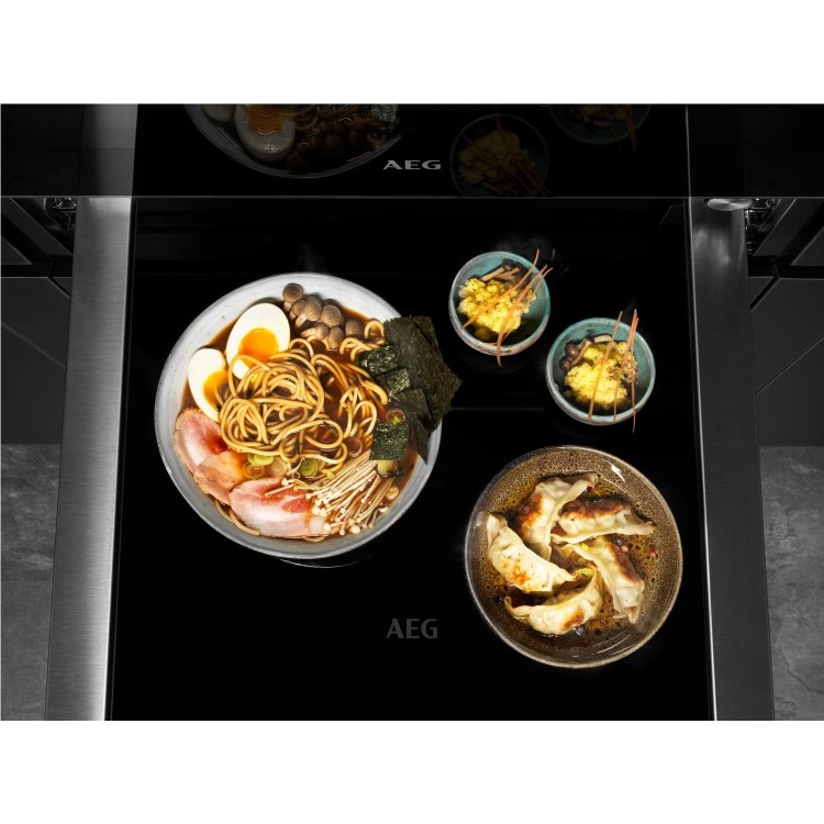 AEG 14cm High Warming Drawer - Stainless Steel