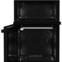 Beko 50cm Double Cavity Gas Cooker - Silver